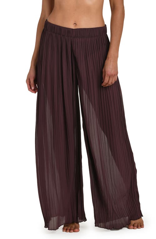 La Blanca Sunbeams Pleat Cover-up Pants In Brown
