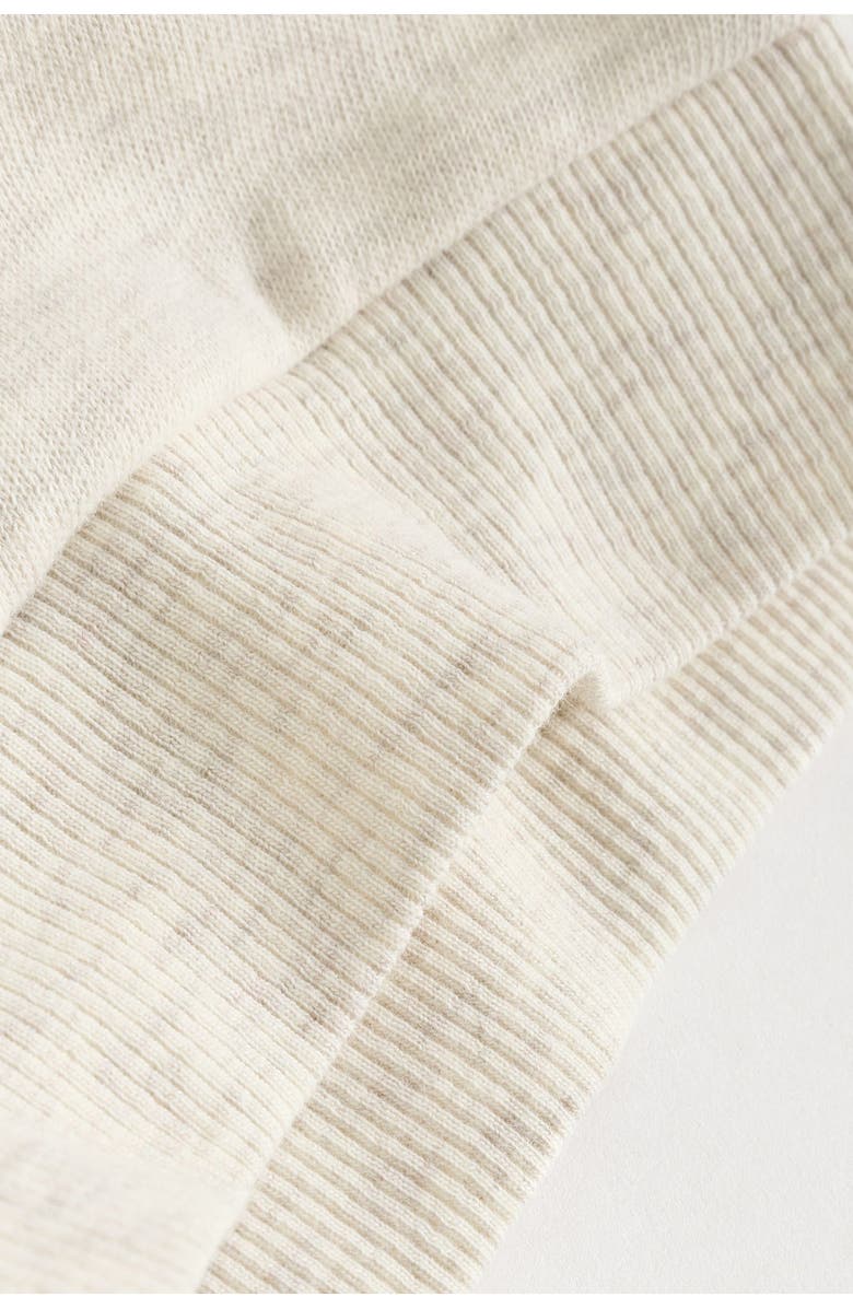 NEXT Hi Friend Graphic Sweater & Stripe Shorts Set, Alternate, color, Grey