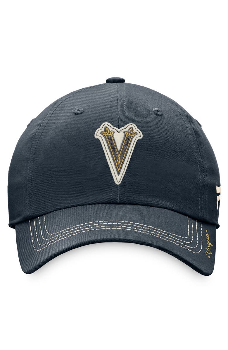 FANATICS Women's Fanatics Branded Vegas Golden Knights Charcoal 2024 NHL Winter Classic Adjustable Hat, Alternate, color, 