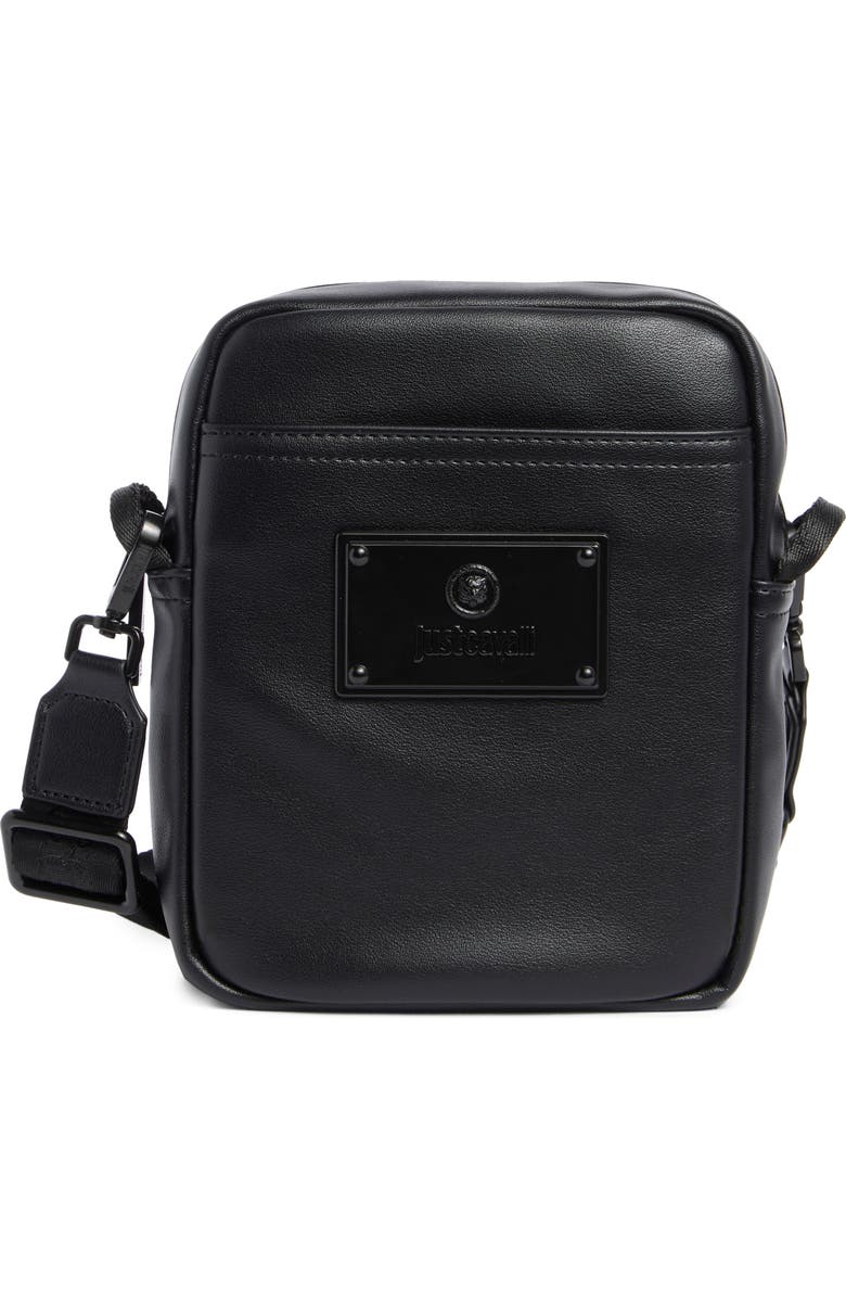 Just Cavalli Tiger Crossbody Bag, Main, color,