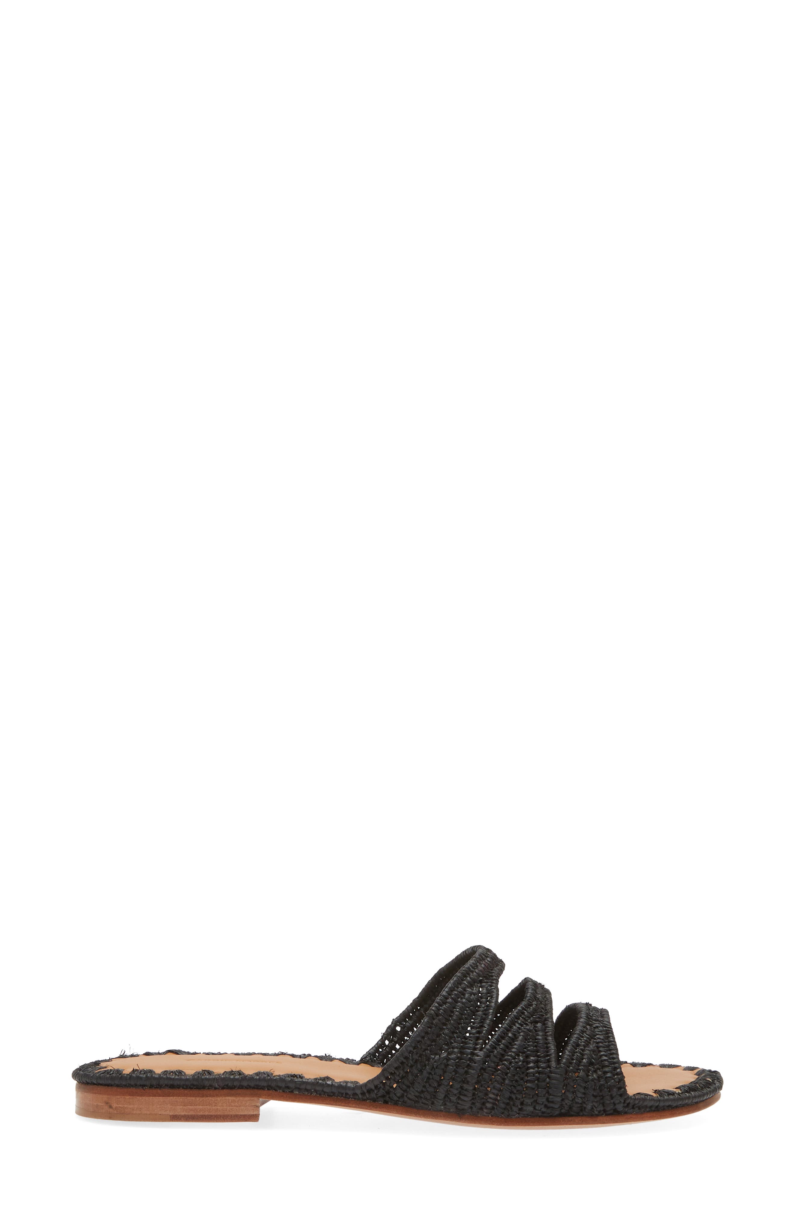 Carrie Forbes Symm Slide Sandal, Alternate, color, Black