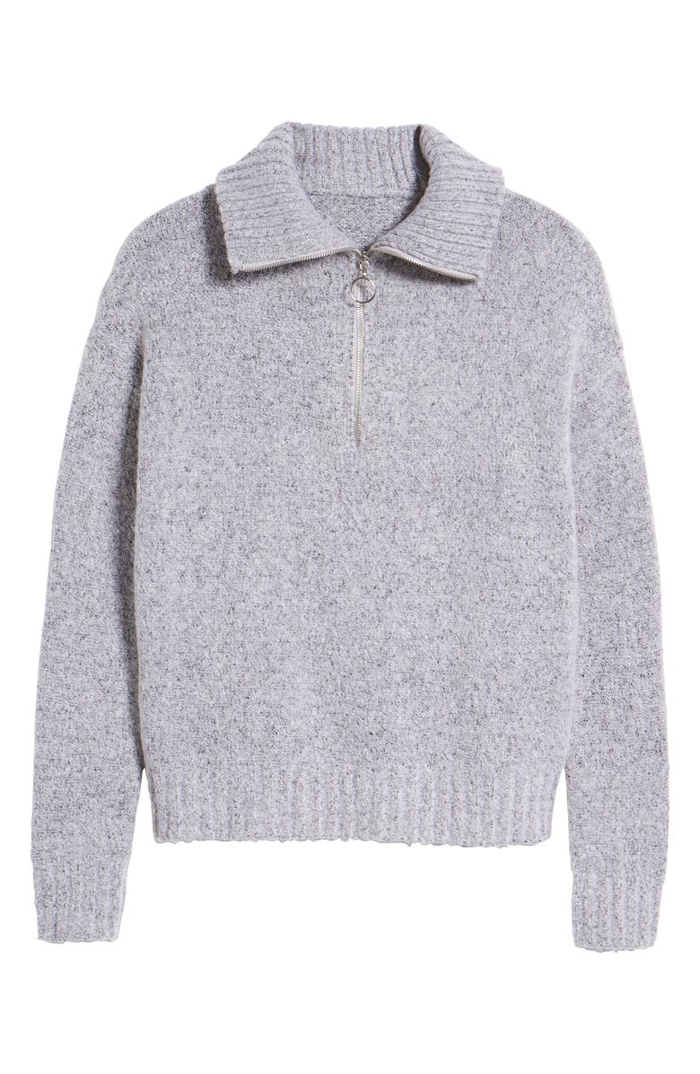 Love By Design Quarter Zip Sweater, Alternate, color,