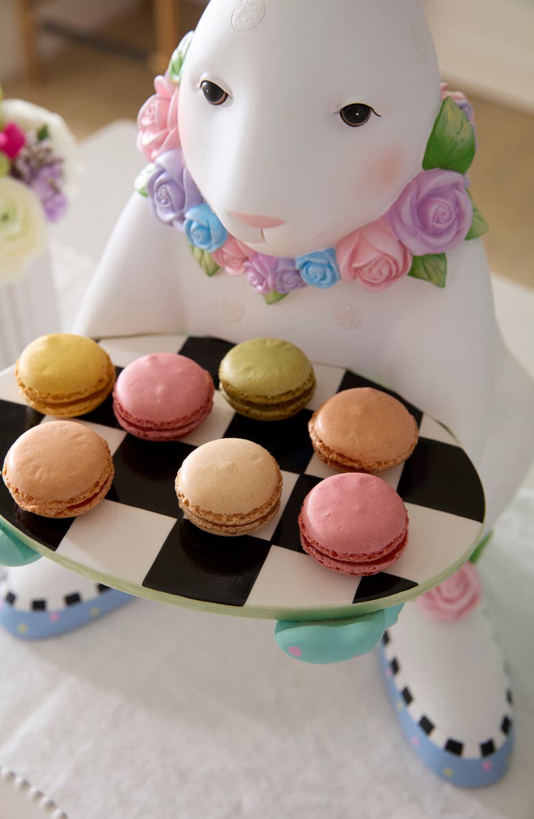 MACKENZIE CHILDS Patience Brewster Rabbit Butler, Alternate, color, White