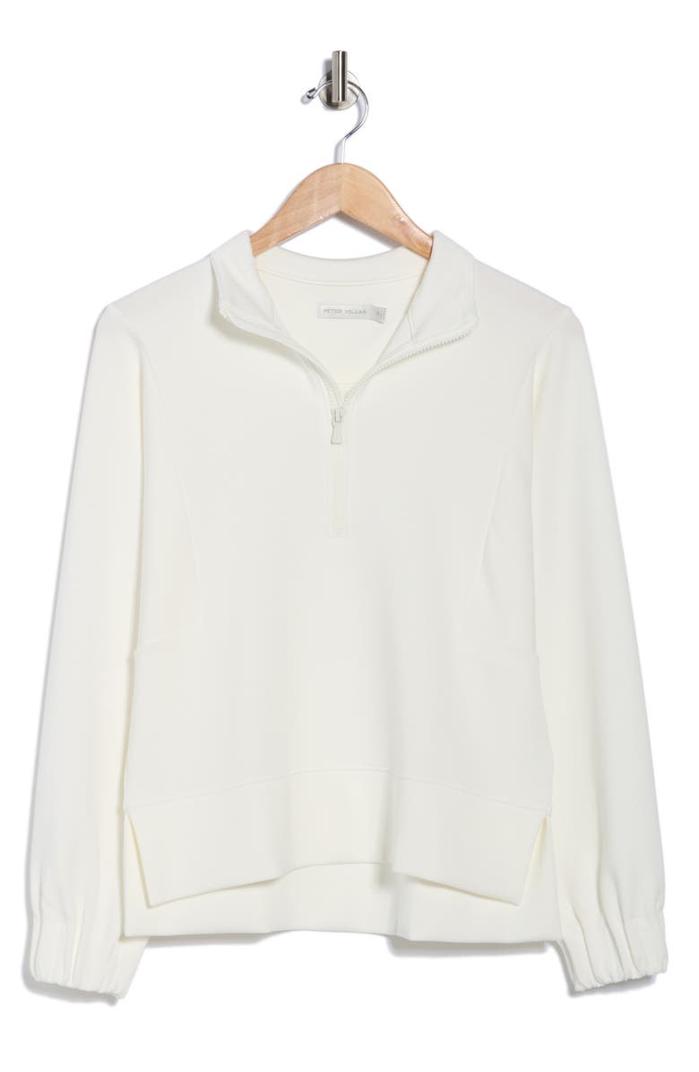 Peter Millar Stretch Jersey Half Zip Pullover, Alternate, color, 