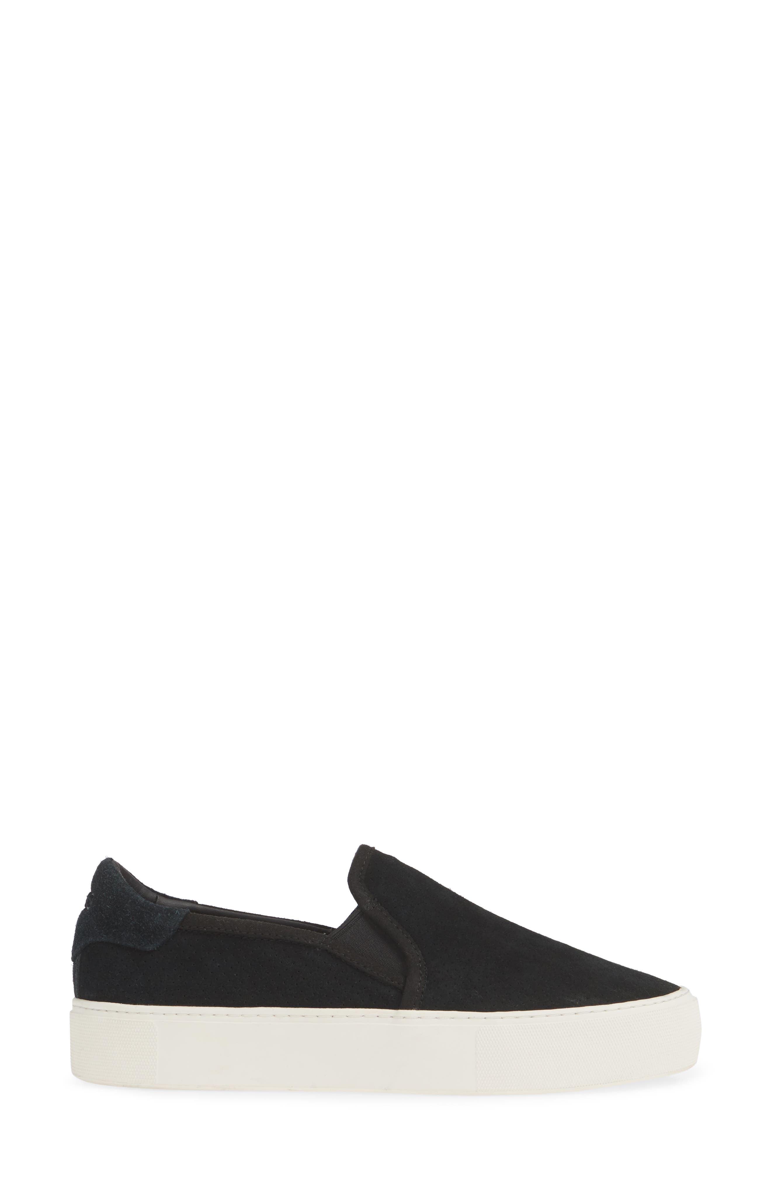 UGG<sup>®</sup> Abies Perforated Slip-On Platform Sneaker, Alternate, color, 
