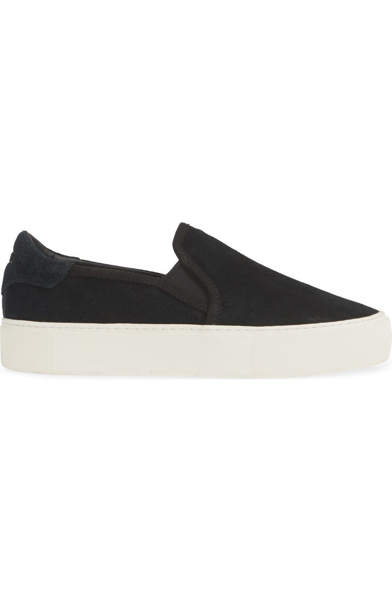 UGG<sup>®</sup> Abies Perforated Slip-On Platform Sneaker, Alternate, color,