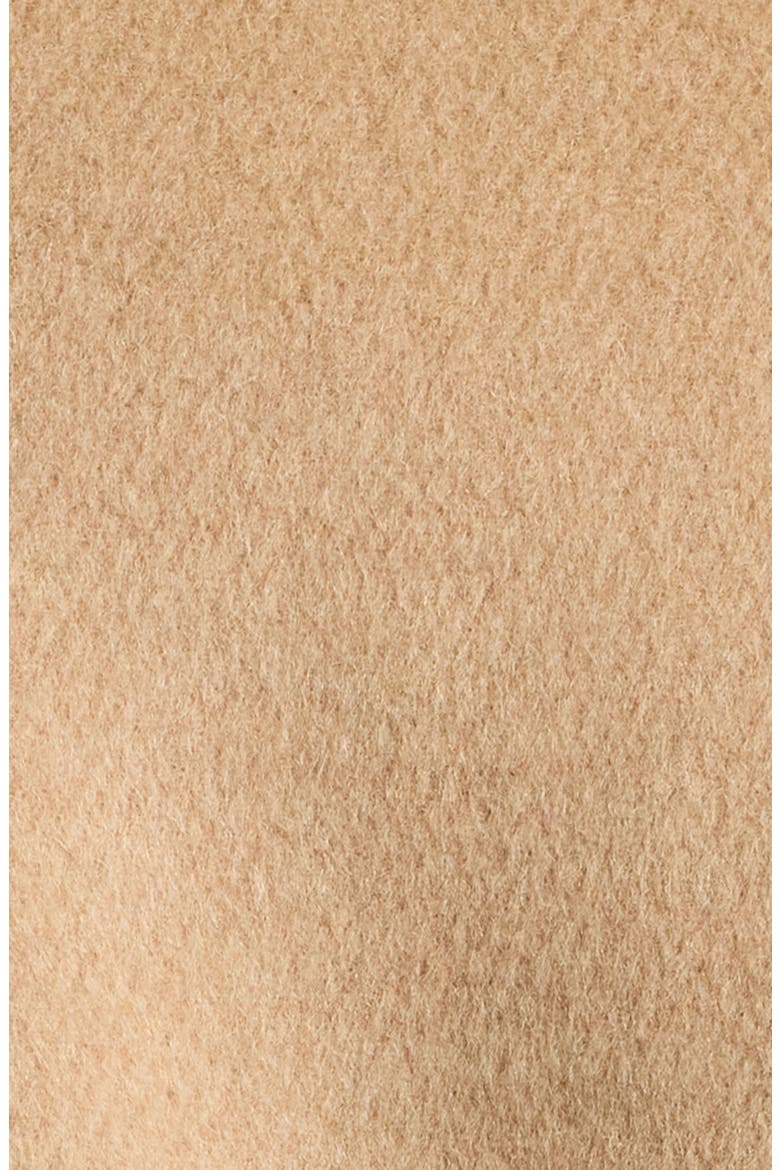 Wool Blend Wrap Coat with Rib Wing Collar, Alternate, color, CAMEL