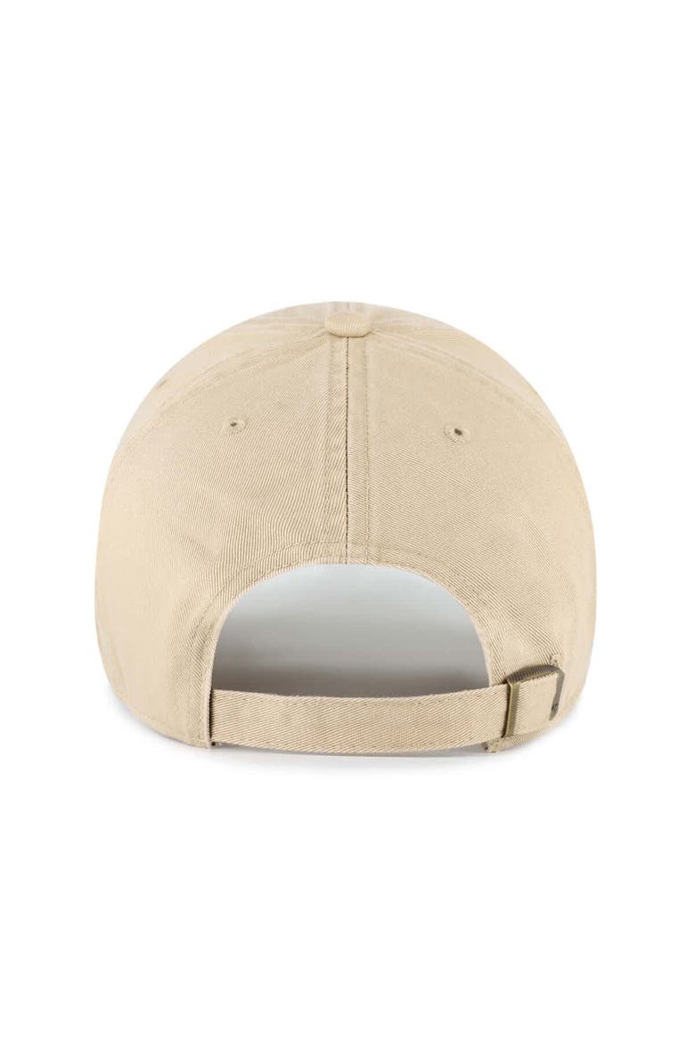 Men's '47 Tan Ole Miss Rebels Vault Clean Up Adjustable Hat, Alternate, color, Tan