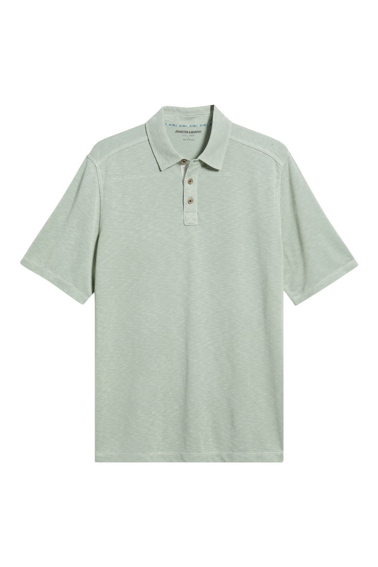 Vintage Slub Jersey Polo, Alternate, color, SAGE