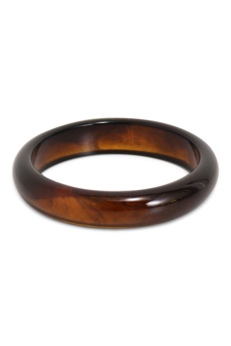 Montana Bangle Bracelet, Main, color, BROWN