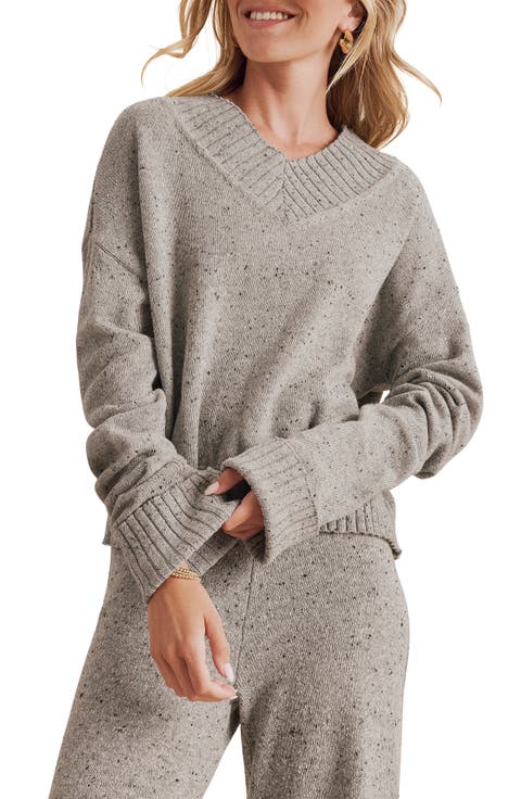 Haven Tweedy V-Neck Sweater