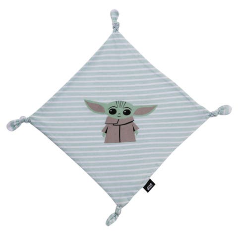 Star Wars Mandalorian Grogu Cotton Jersey Security Blanket/Lovey