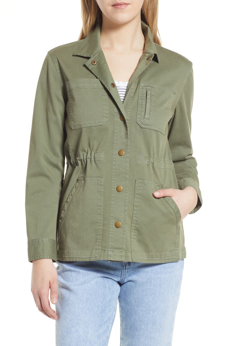 Caslon<sup>®</sup> Utility Jacket, Alternate, color,
