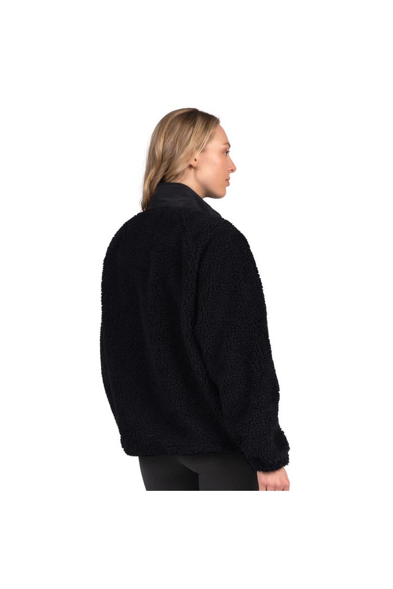 Women's Starter Black Las Vegas Raiders On the Ball Sherpa Jacket, Alternate, color, Black