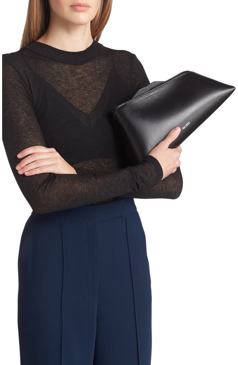 The Attico 8:30 PM Frame Clutch, Alternate, color,