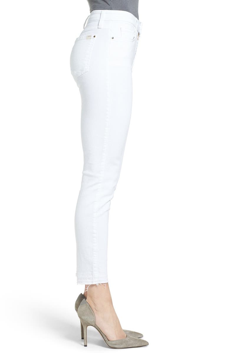 JEN7 by 7 For All Mankind Release Hem Stretch Skinny Ankle Jeans, Alternate, color, 