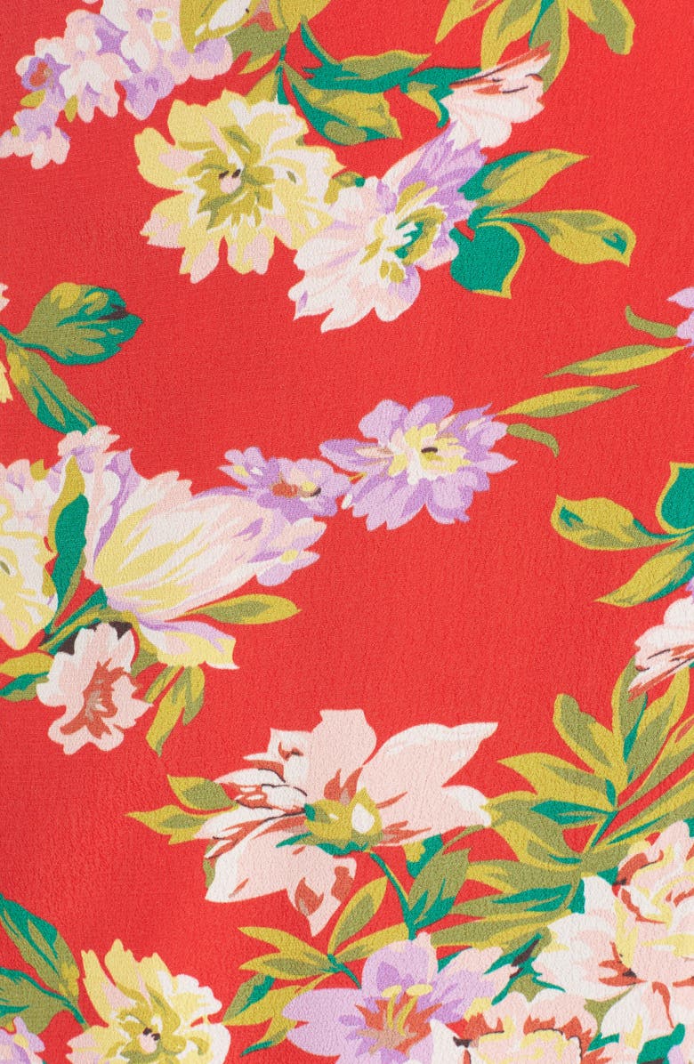 PRIVACY PLEASE Plaza Wrap Maxi Dress, Alternate, color, 