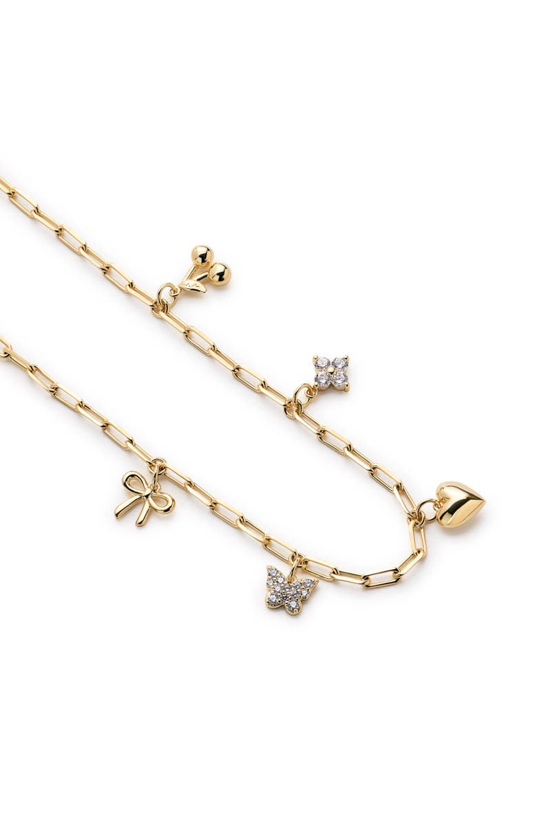 Ana Luisa Charm Necklace - The Everyday Charm Necklace, Alternate, color, Gold