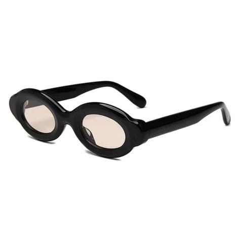 The Orbit Oval Acetate Sunglasses