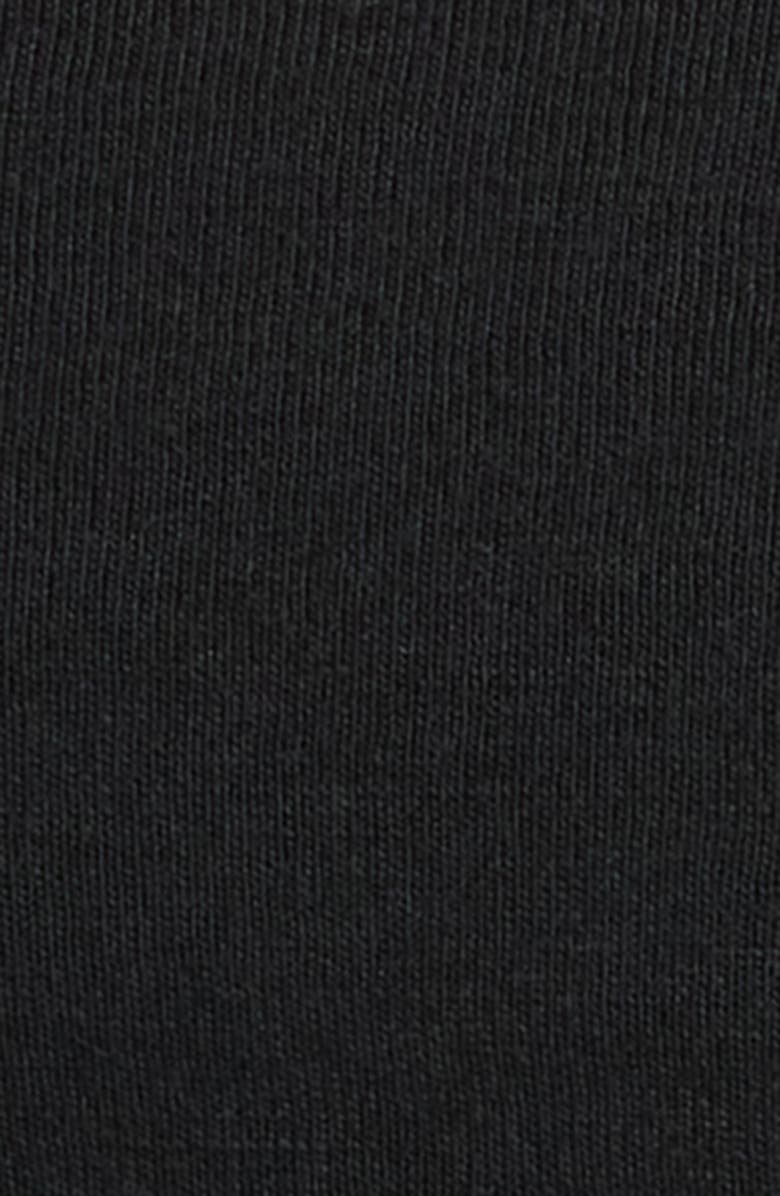 Topshop Slouchy Scoop Neck Tank, Alternate, color, Black