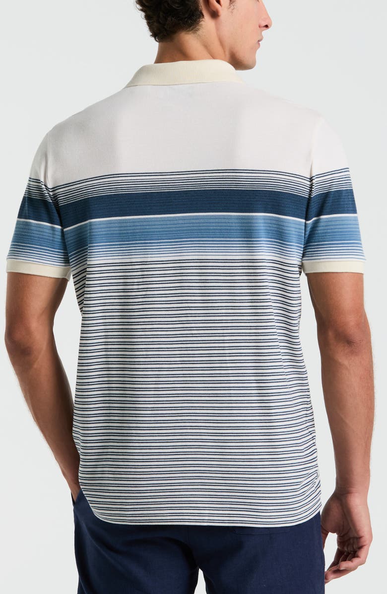 Original Penguin Colorblock Cotton Piqué Polo, Alternate, color, Birch