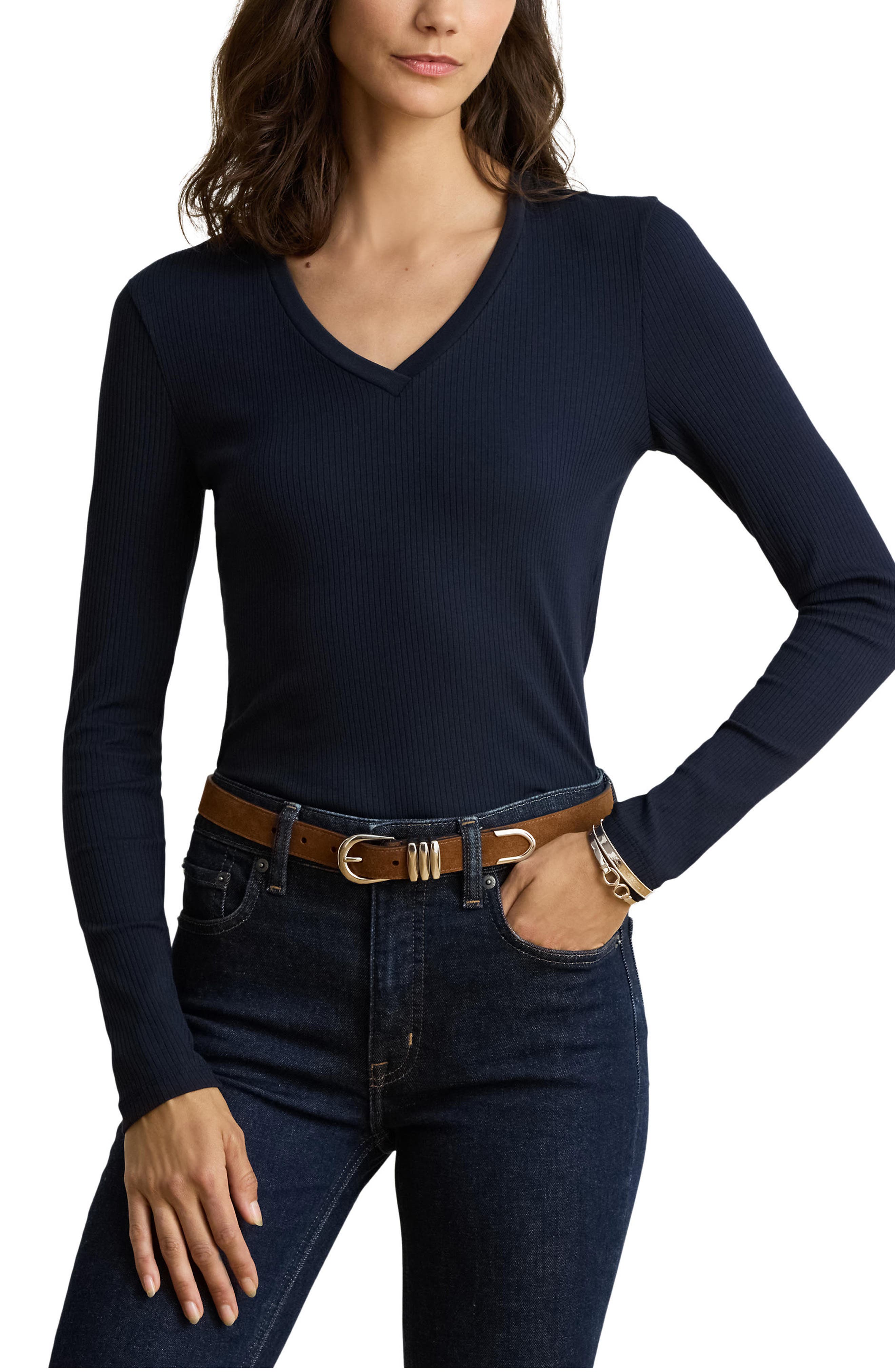 selected LAUREN NAVY BLUE