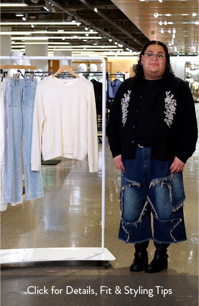 Cosy Raglan Sleeve Pullover, sales video thumbnail