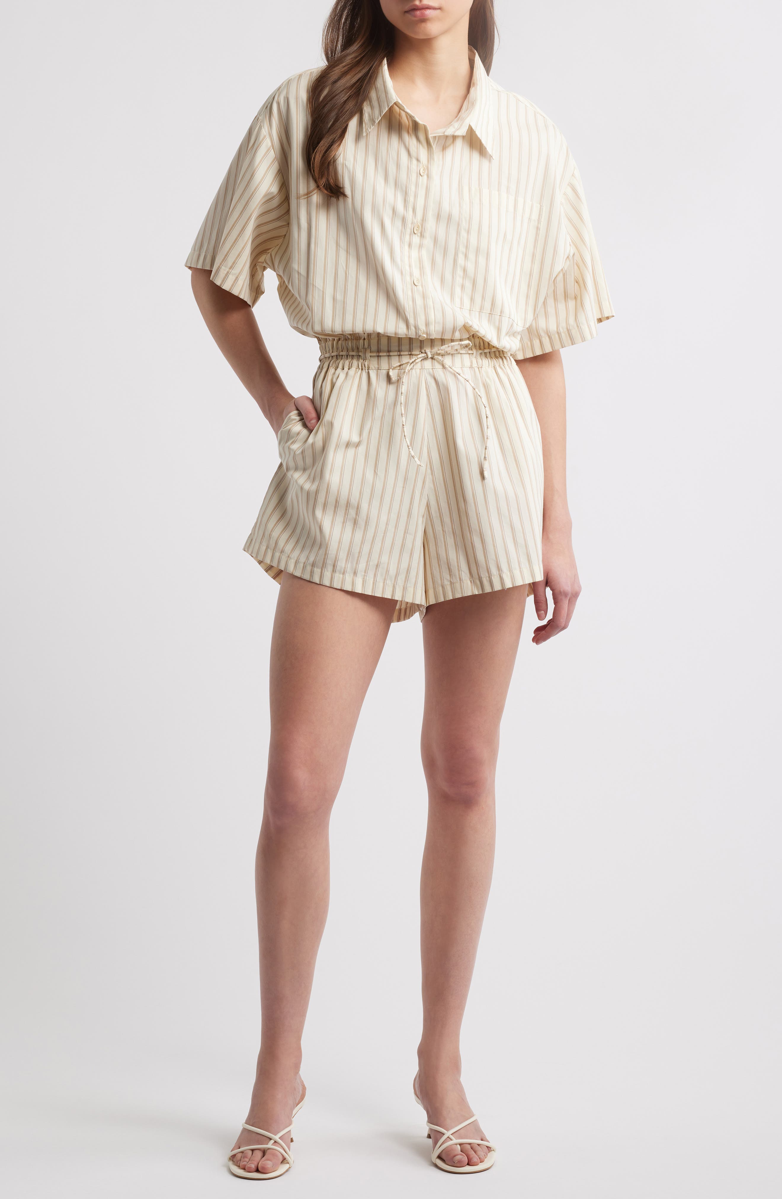 Faithfull the Brand Faia Cotton Romper
