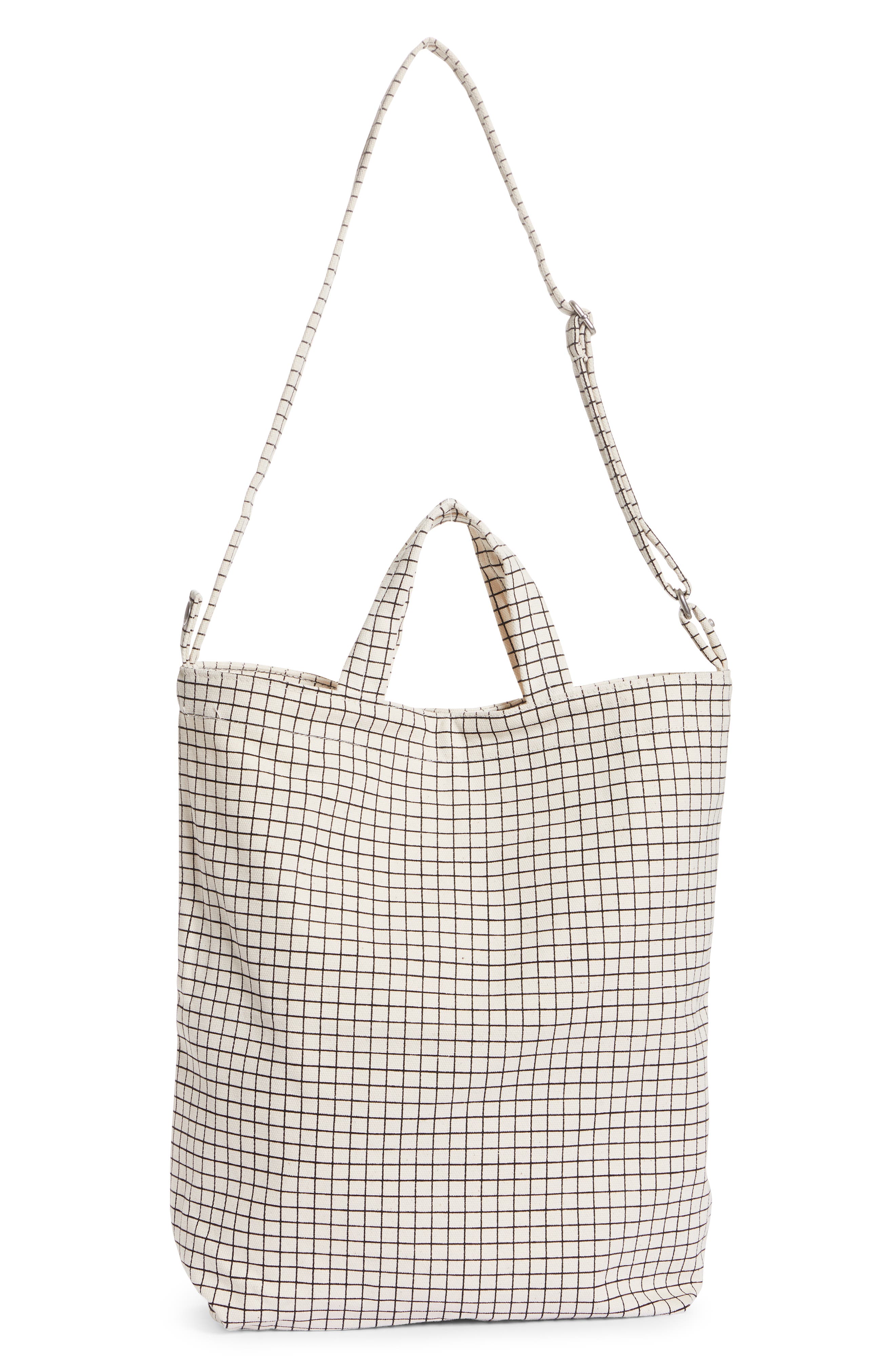 Duck Bag Canvas Tote, Alternate, color, NATURAL GRID