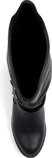 Late Buckle Tall Boot