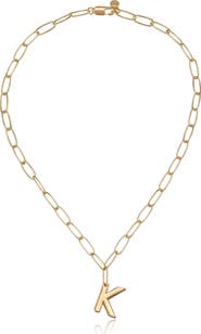 Ettika Initial Pendant Necklace