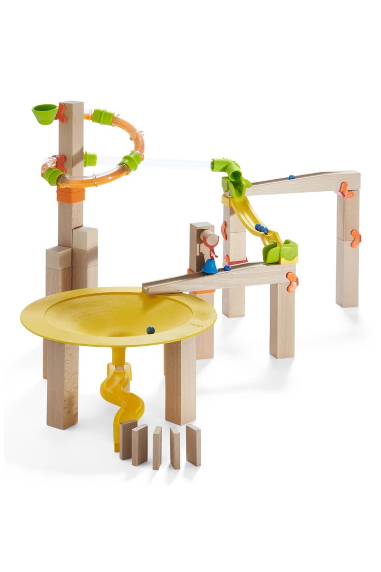 Marble Run Funnel Jungle Starter Set, Alternate, color, BROWN
