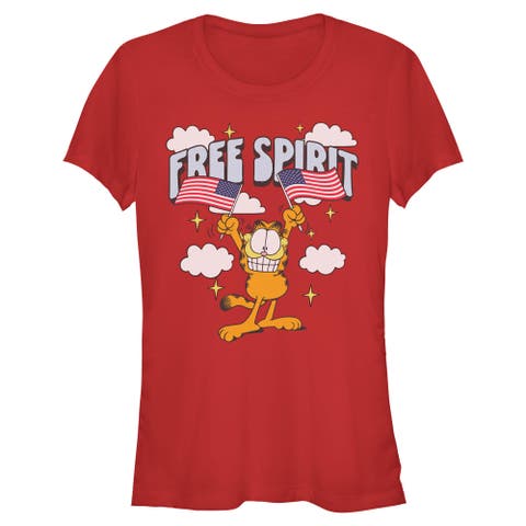 Junior's Free Spirit Smile Short Sleeve Graphic T-Shirt