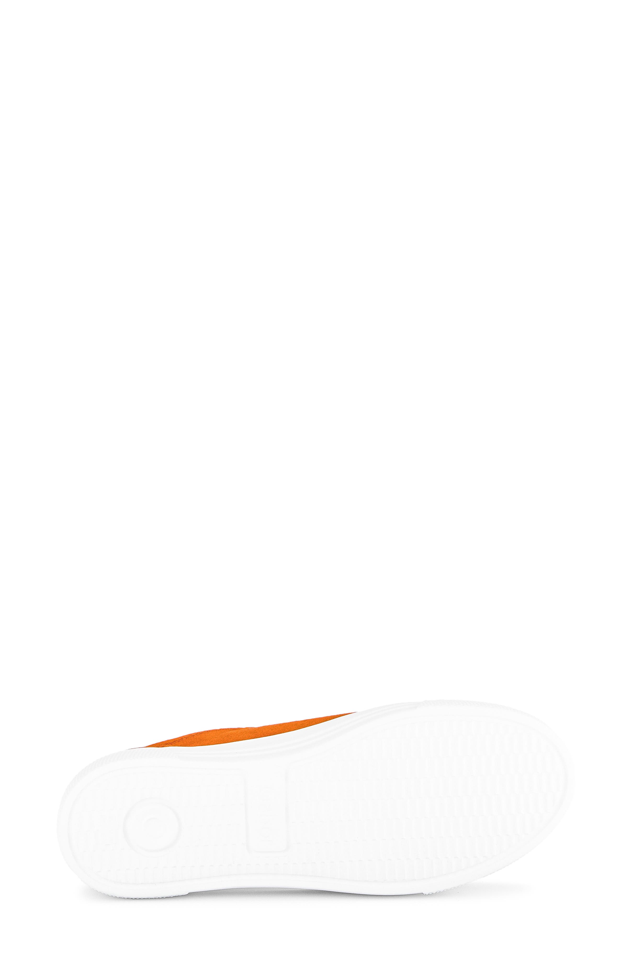 Gabor Low-Top Platform Sneaker, Alternate, color, Mandarin