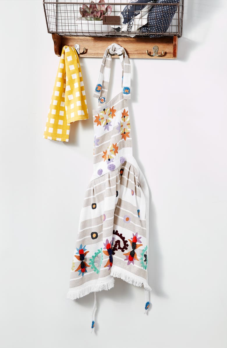 Juliska Set of 3 Berry and Thread Whitewash Nesting Serving Bowls, Alternate, color, Whitewash