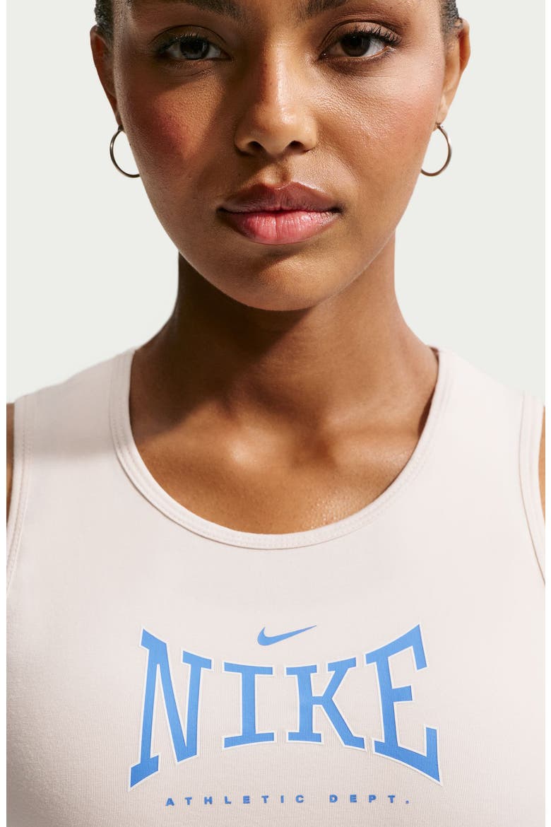 Athletic League Crop Sports Bra Tank, Alternate, color, LIGHT OREWOOD BROWN