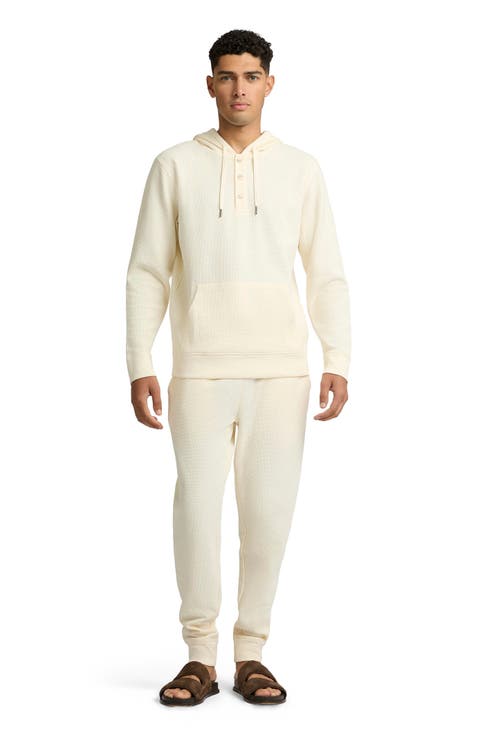 Heavyweight Cotton Waffle Hoodie