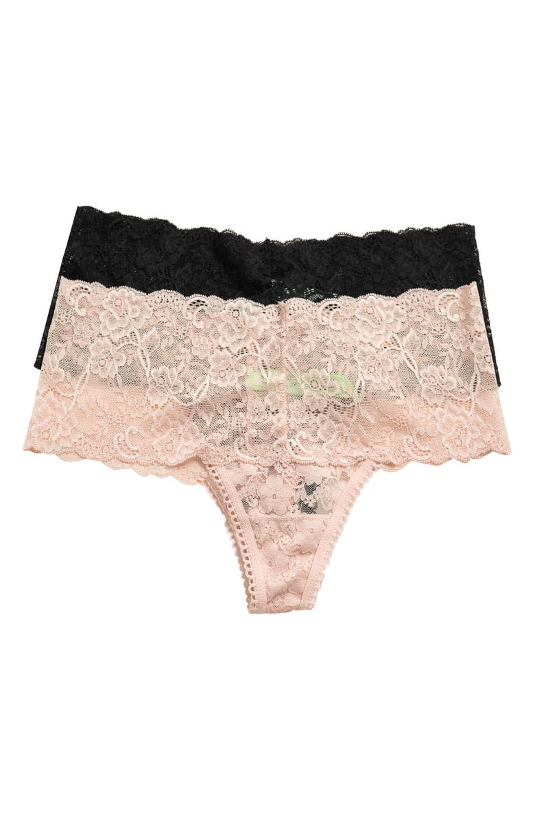 Honeydew Lady In Lace Thong - Pack of 2, Main, color, 