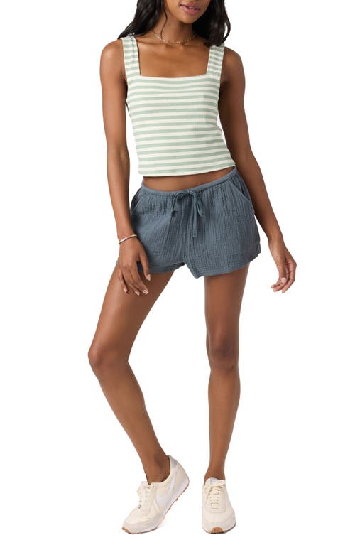 O'neill Vanessa Stripe Tank In Green