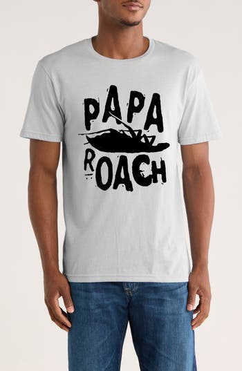 Monster Digital Papa Roach Graphic T-shirt In White