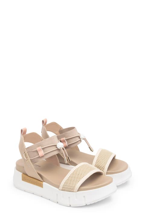 Bungee Flatform Sandal
