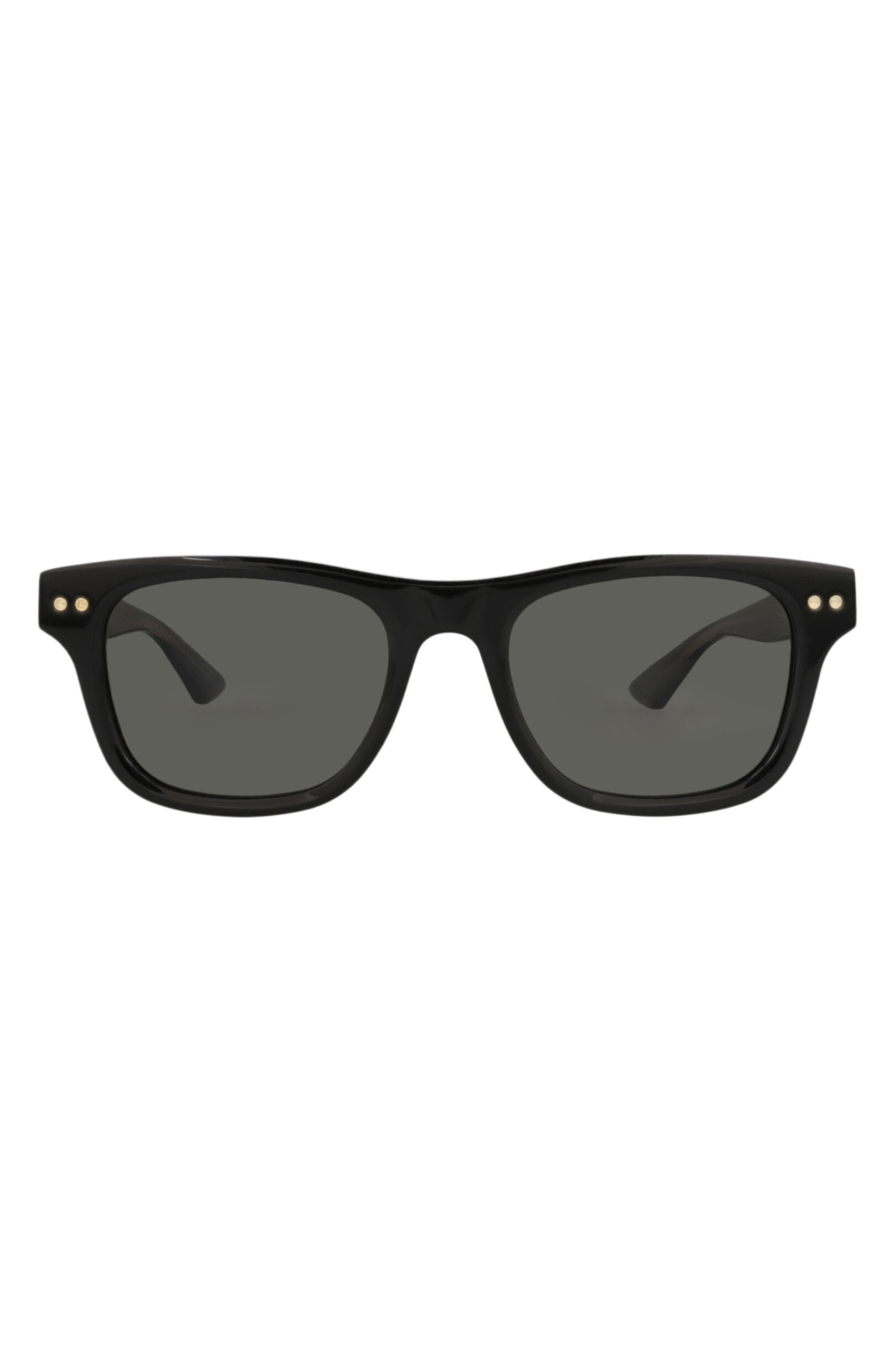 Montblanc 53mm Polarized Square Sunglasses