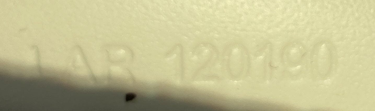 Pre-Owned Goyard Saigon Top Handle Bag Coated Canvas with Leather PM, Alternate, color, White