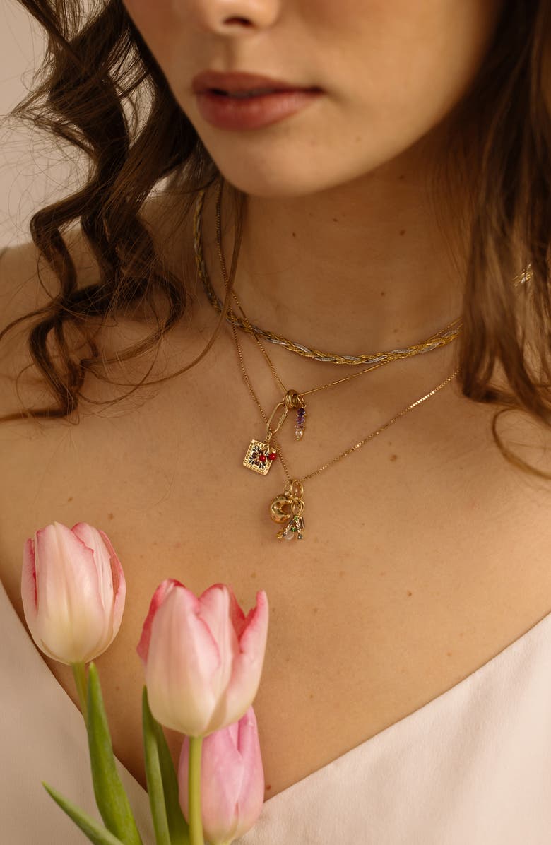 Local Eclectic Solid 9K Gold I Love You Multilingual Charm, Alternate, color, Gold