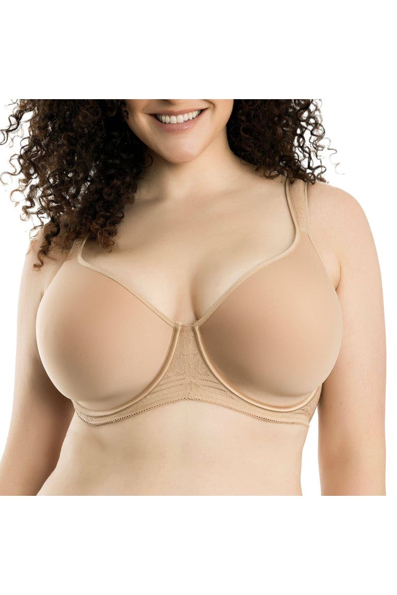 Bliss Molded Spacer T-Shirt Bra, Alternate, color, Warm Sand