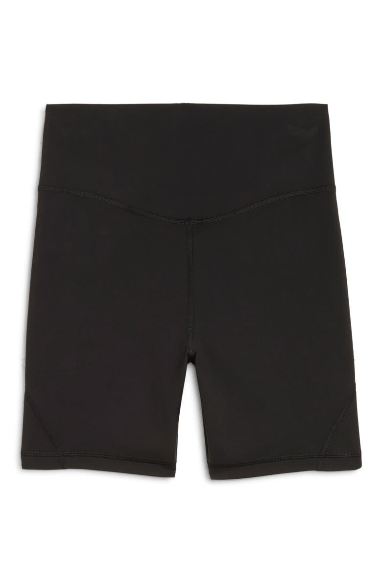 CLOUDSPUN High Waist Performance Short Tights, Alternate, color, PUMA BLACK