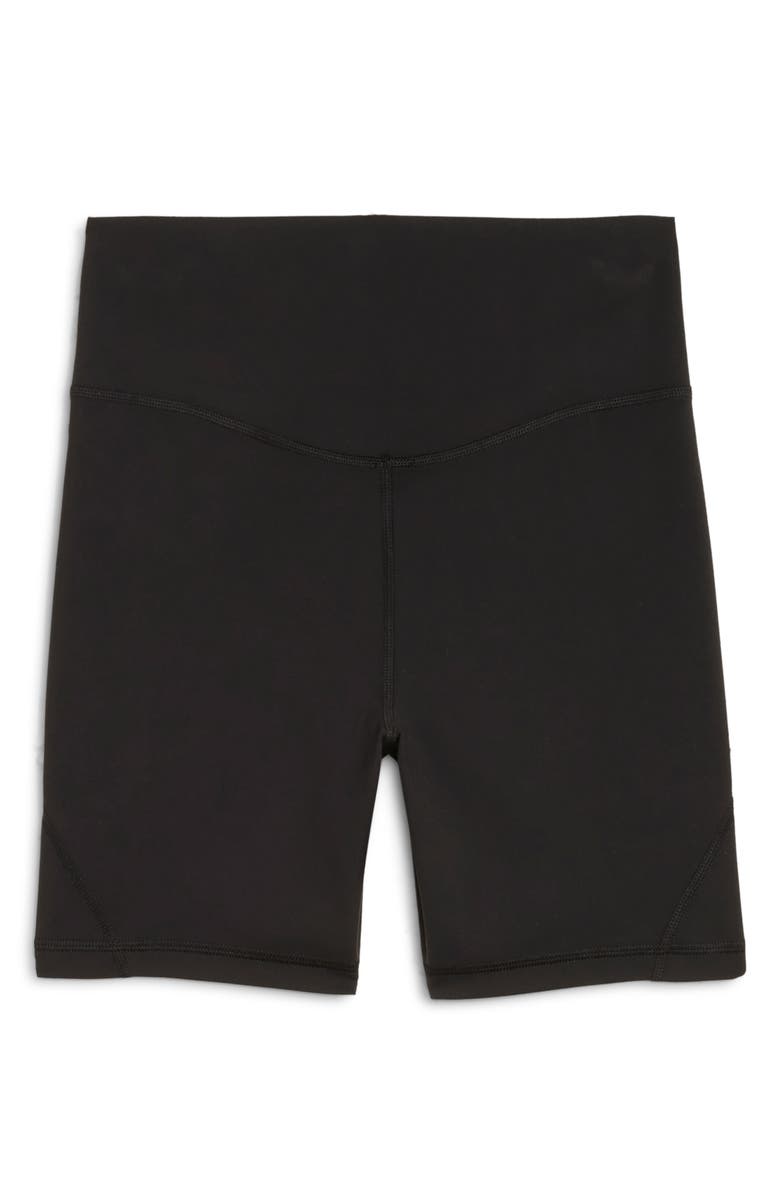 PUMA CLOUDSPUN High Waist Performance Short Tights, Alternate, color, Puma Black