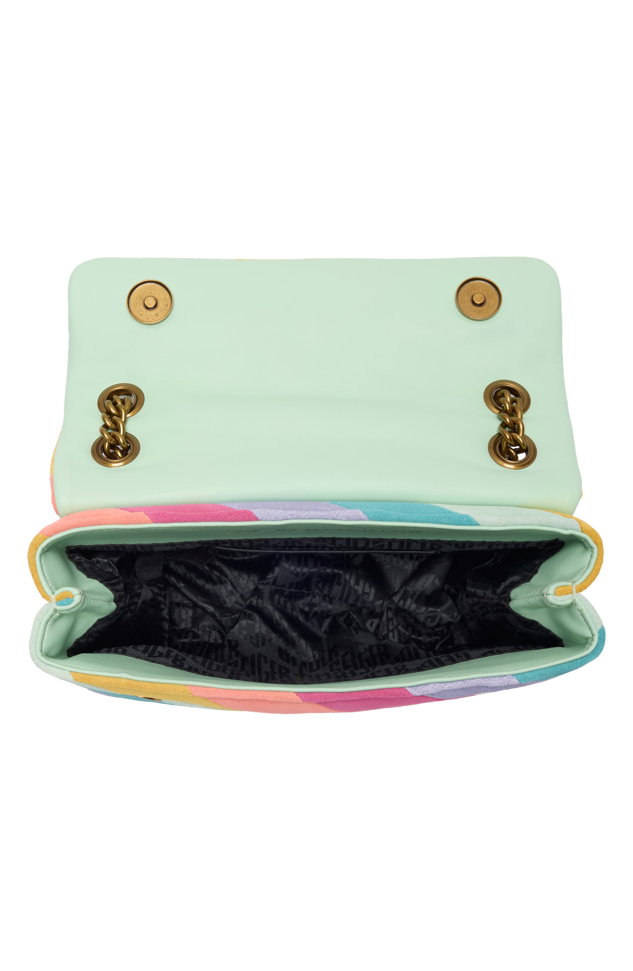 Kensington Leather Crossbody Bag, Alternate, color, RAINBOW MULTI