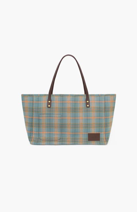 Large Plaid Bag