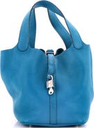 Pre-Owned Hermes Picotin Lock Bag Clemence MM
